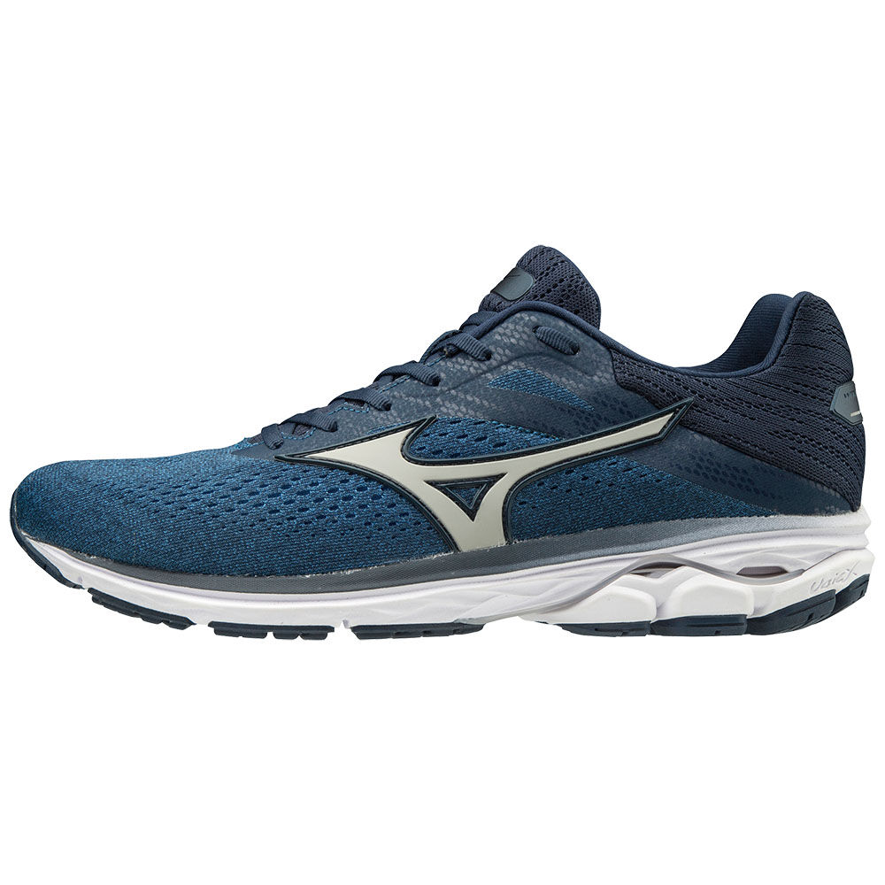 Panske Bezecke Topanky Mizuno WAVE RIDER 23 Modre Vypredaj CQXO69415